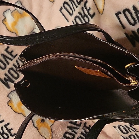 Coach Embossed Handbag - Picture 2 of 5